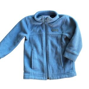 18-24 month zip up Columbia fleece jacket in blue